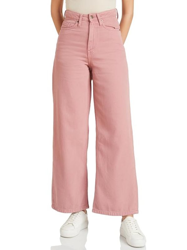 Symbol Women's Baggy Wide Leg Jeans