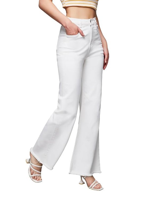 j7 Women's Bootcut Fit High Rise Jeans
