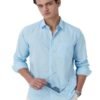 Men's Printed Slim Fit Party Branded Insignia Full Sleeve Casual Shirt Cotton
