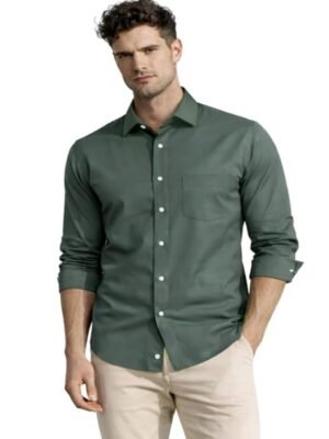Men's Slim Fit Easy to Iron Everyday wear Premium Cotton Full Sleeve Solid Formal Shirt