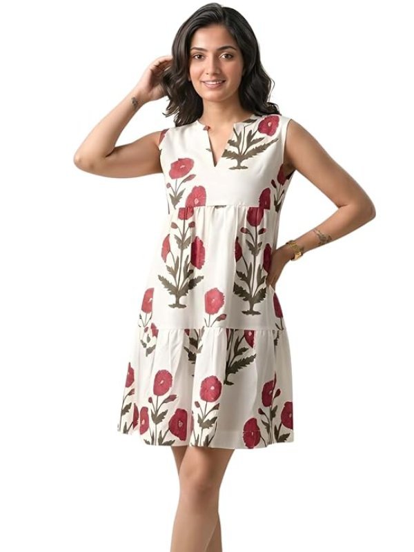 Western Midi One Piece Dress for Women