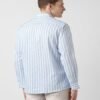 Man Classic Slim Fit Vertical Striped Casual Cotton Shirt