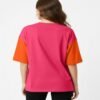 Half Sleeve Cottonblend Oversized Tshirt for Women
