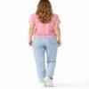 Round Neck Half Sleeve Casual Summer Top