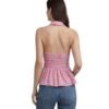 Women’s Halter Neck Sleeveless Cotton Top