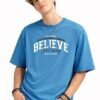 4 Half Sleeve Oversized Men Round Neck Tshirts