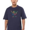 Oversized Fit Half Sleeve Round Neck T-Shirt