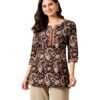 Women Floral Printed Short Kurti