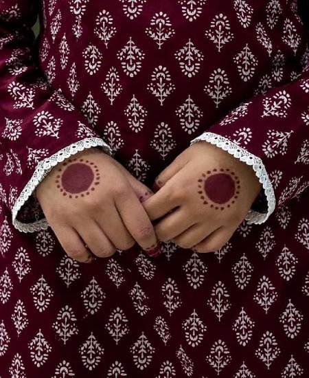Long Kurti for Girls Printed Full Sleeve