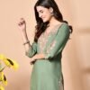 Embroidered Kashmiri Tunic Top, Short Kurti for Women