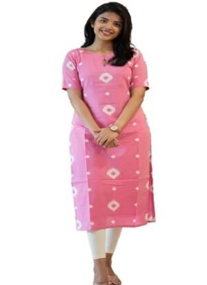 k13 Women's Pv Cotton Stitched Printed Kurti