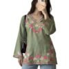 Short Kurti for Women Viscose Embroidered