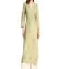 Women's Embroidered Lukhnavi Chikankari Work Straight Ethnic Kurta