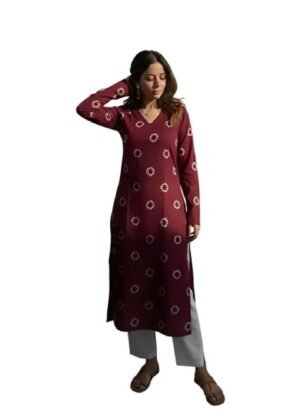 k20 Women's Printed Long Kurti