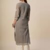 k44 Cotton Straight Lucknowi Chikankari Ethnic Wear Kurta for Women