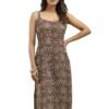 Pure Cotton Sleeveless Straight Long Kurti for Women's