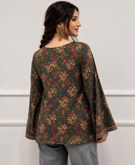 Designer Cotton Short Kurti for Women