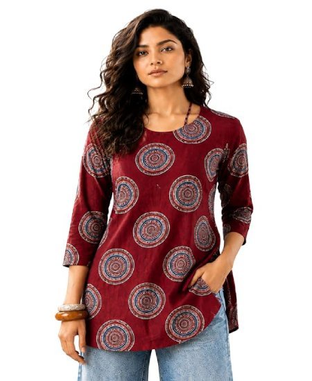 Short Kurti Tops for Women Latest