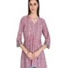 Women's Cotton Frill Short Kurti