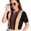 s1 Women’s Casual Summer Polo Knit T-Shirt