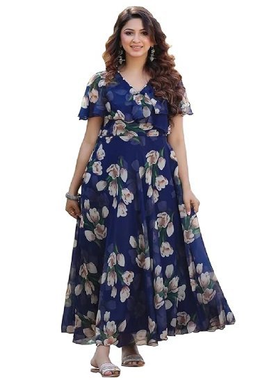 s10 Flare Straight, Maxi Gown