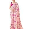 s10 Women Georgette All Over Floral Printed Saree