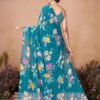 Women Georgette All Over Floral Printed Saree
