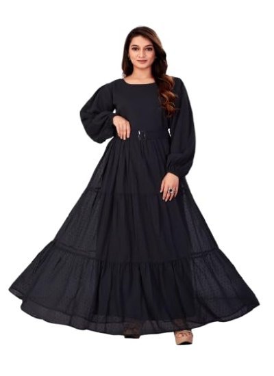 s111 Western Gown Long One Piece for Girl and Women