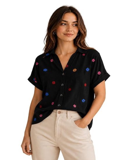 Elegant Short Sleeve Shirts for Casual & Office Wear