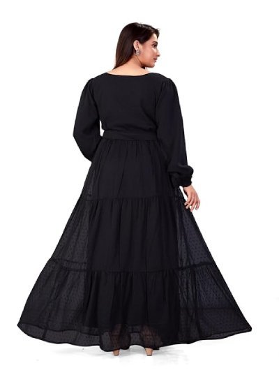 s1111 Western Gown Long One Piece for Girl and Women