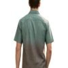 s177 Men's Cotton Linen Printed Checks Casual & Formal Shirt