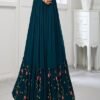 s199 Women's Georgette Stitched Traditional Stunning Outfit