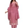 Pure Cotton Embroidered Kurta Set for Women