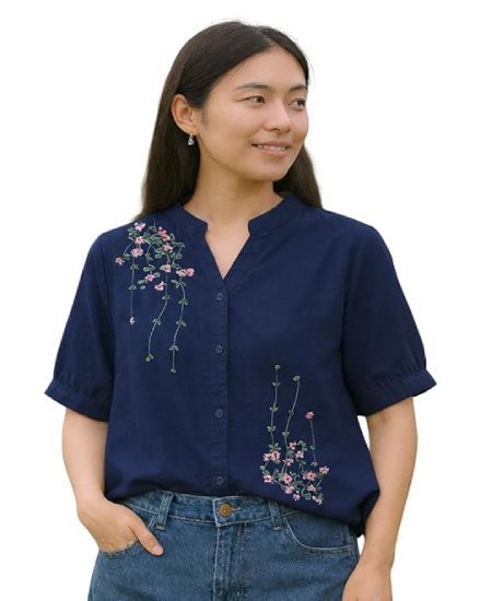 s2 Korean Style Long Sleeve Button Down Shirts for Women