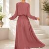 s22 Georgette Solid Color Western Gown