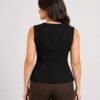 s33 Women's Sleeveless Peplum Top