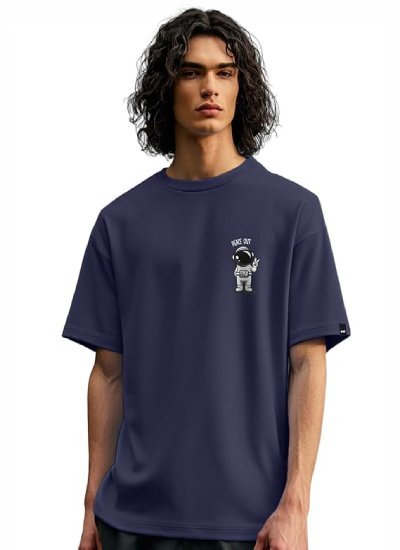 Men's Graphic Printed 100% Cotton T-Shirt