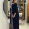 s55 Women's Straight fit Printed Embroidered Kurta with Pant & Dupatta