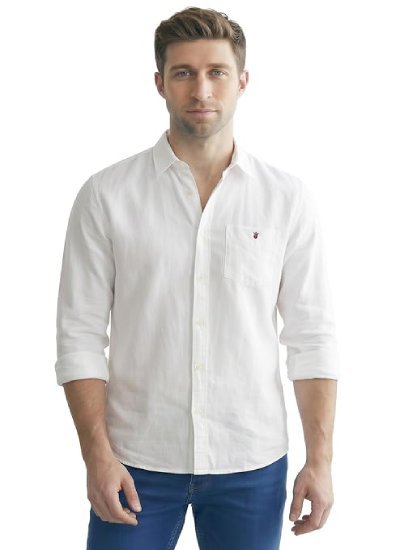 Men's Cotton Slim Fit Casual Shirt