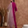 s66 Women's Embroidered Kurta Pant Set with Dupatta