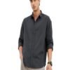 Men's Cotton Blend Oversized Shirt