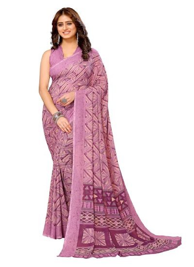 s7 Women's Trendy Georgette Saree