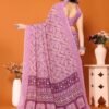 s77 Women's Trendy Georgette Saree