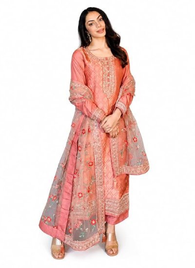 s8 Womens Woven Design Silk Blend Straight Kurta With Trousers and Dupatta