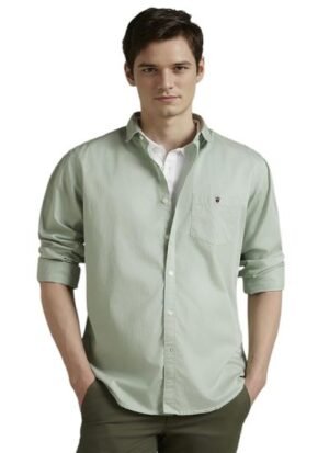 s8 Men's Cotton Slim Fit Over Casual Shirt