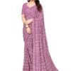 Women's Printed Georgette Saree