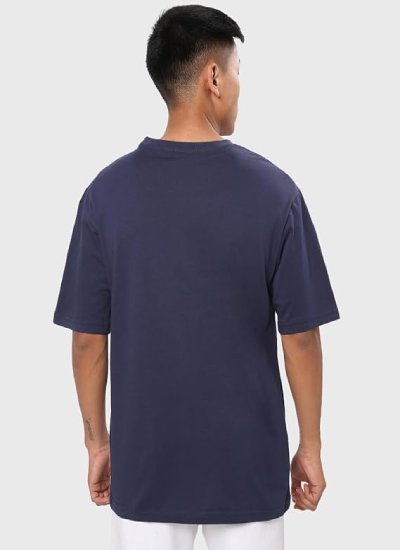 Oversized Fit Half Sleeve Round Neck T-Shirt