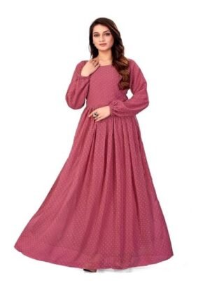 Western Gown Long Dress Women& Girl's