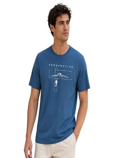 Men's Regular Graphic Printed T-Shirt for Men